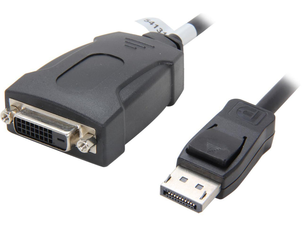 C2G Cables to Go 54131 DisplayPort 1.1 Male to DVI-D Female Adapter Cable, 8